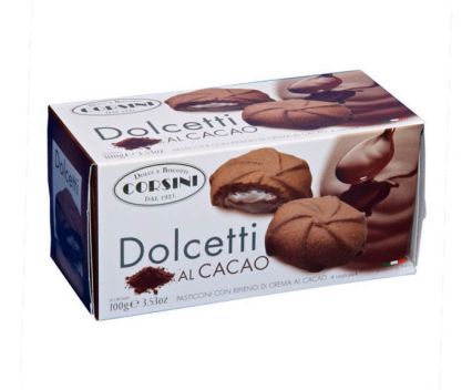 Бисквити Corsini Dolcetti Какао 100 г
