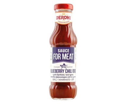 Сос за месо Deroni Blueberry Chili BBQ 330 г