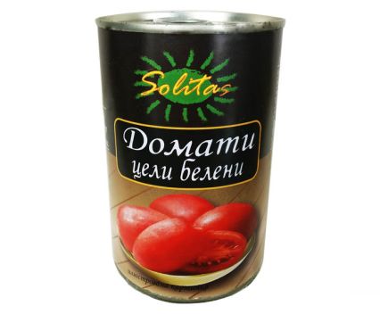 Цели, белени домати Solitas 400 г