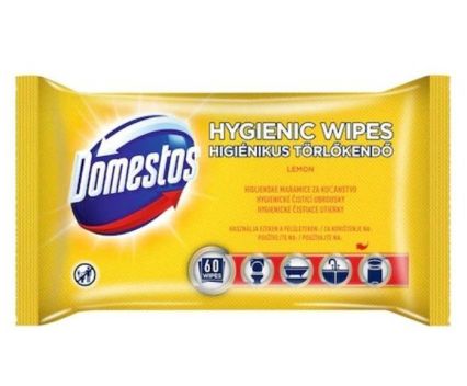 Мокри кърпички Domestos Лимон 60 бр
