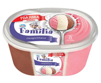 Сладолед Familia Неаполитана 505 г