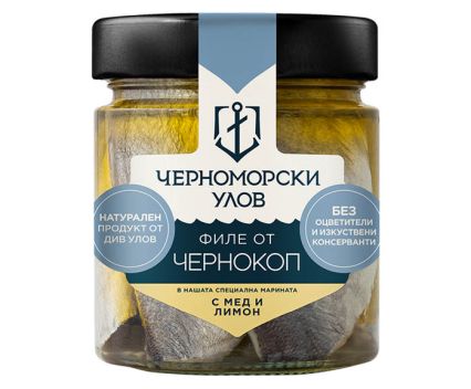 Филе Чернокоп с мед и лимон Черноморски улов 210 г