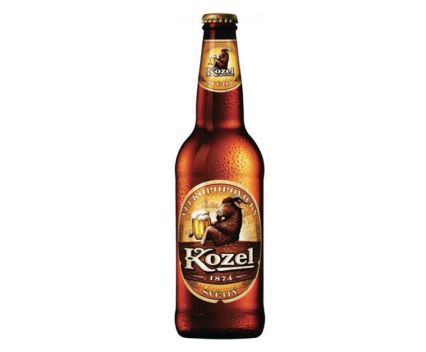 Бира Kozel Svetly Lezak 4% 500 мл
