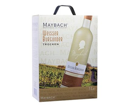 Бяло Сухо Вино Maybach Weisser Burgunder Trocken Кутия 3 л
