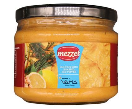 Хумус с печена червена чушка Mezzet 300 г