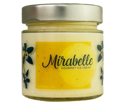 Сладолед Mirabelle Ванилия 246 мл - без ГМО, трансмазнини, соеви продукти и глутен