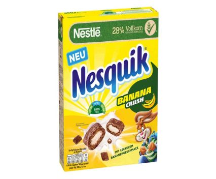 Зърнена закуска Nesquik Banana CRUSH 350 г