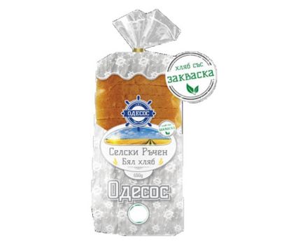Селски Ръчен бял хляб Одесос 650 г