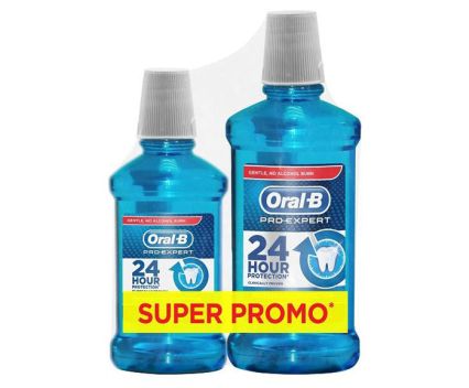 Вода за Уста OralB Pro-expert Super Promo 500 + 250 мл