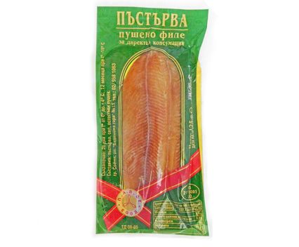 Пушено филе от пъстърва ПАЛ БГ 125 г
