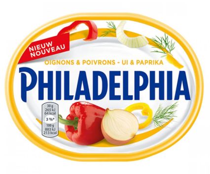 Крем сирене Philadelphia с Лук и Пиперки 175 г