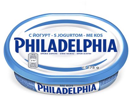 Крем Сирене Philadelphia с Йогурт 175 г