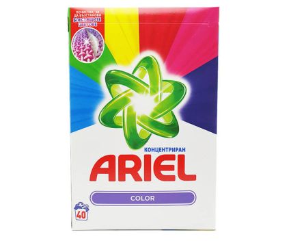 Прах за цветно пране концентрат Ariel Color 40 пр. 2.6 кг 