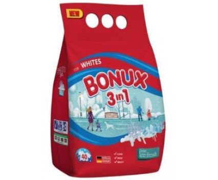 Прах за пране Bonux 3in1 Ice Fresh 40 пр. 4 кг