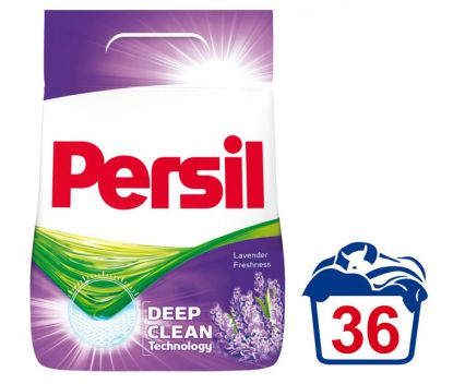 Прах за пране Persil Deep Clean Lavender 36 пр. 2.34 кг