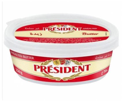 Краве Масло President Безсолно 250 г