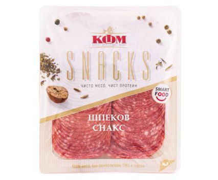 Шпеков снакс КФМ слайс 140 г