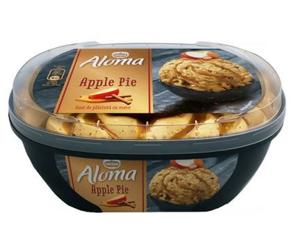 Сладолед Nestle Aloma Ябълков Пай 490 г