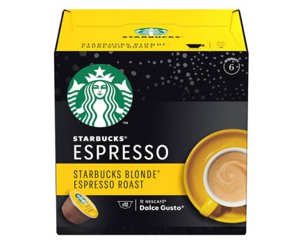 Кафе Капсули Nescafe Dolce Gusto Starbucks Blond Espresso Roast 12 бр