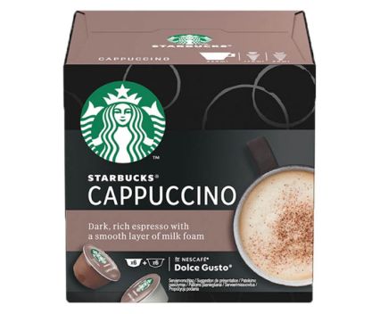Кафе Капсули Nescafe Dolce Gusto Starbucks Cappuccino 12 бр 6 напитки