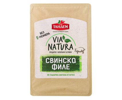 Свинско Филе Тандем Via Natura Слайс 120 г