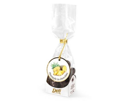 Ананас Doti в Рафиниран Черен Шоколад 100 г