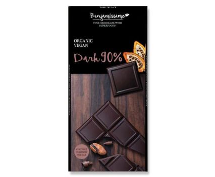 Био тъмен шоколад Benjamissimo 90% 70 г