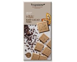 Био бял шоколад Benjamissimo суров Какао Нибс 70 г