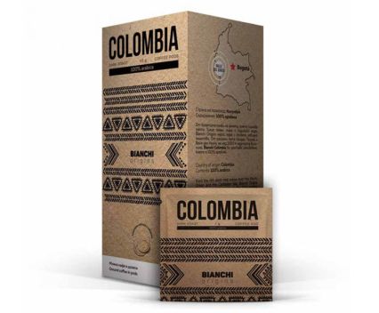 Мляно кафе Bianchi Origins Colombia дозети 16 бр