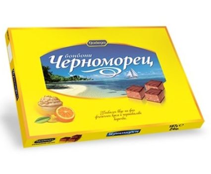 Бонбони Черноморец с Портокалови Корички 187 г
