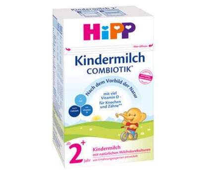 Адаптирано мляко HIPP Combiotic 2+, след 2 години, 600 г