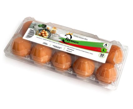 Яйца от кокошки размер L