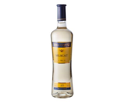 Бяло вино Khan Krum Мускат 0.75 л
