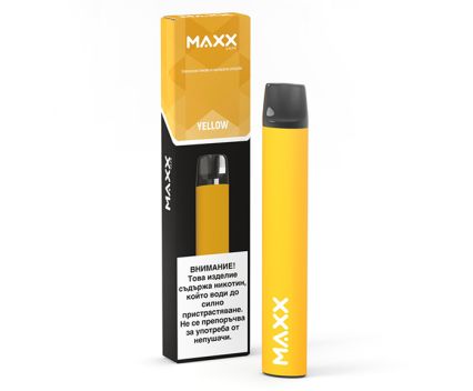 Електронен Стик Maxx Vape Yellow Манго - за Еднократна Употреба