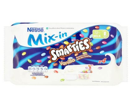 Млечен десерт Nestle Smarties 120 г