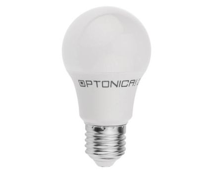 LED Крушка Optonica E27 A60 9W 806LM 220-240V 6000K 1 бр