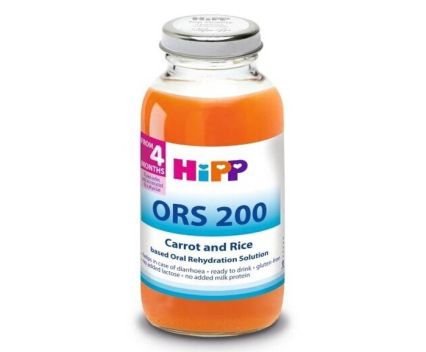 HiPP ORS 200 диетична напитка моркови и ориз 4+ месеца 200 мл