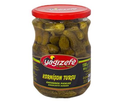 Пикантни кисели краставички Yagizefe 650 г