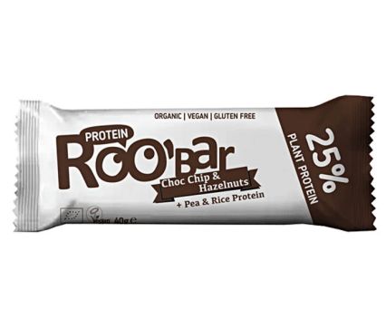 Десертен блок с Шоколадов чипс и Лешници Roo`Bar 30 г