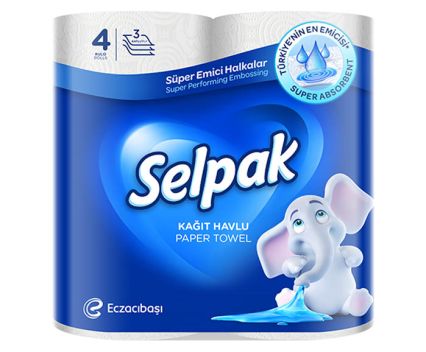 Кухненско Руло Selpak Super Absorbent 4 бр