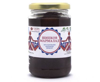 Шипков Мармалад Еко Ферма Черга 350 г - Без Глутен, Веган