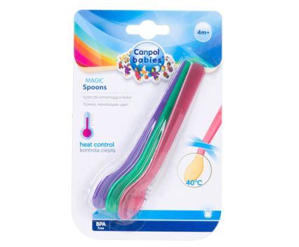 Термосензорни лъжички Canpol babies 3 бр