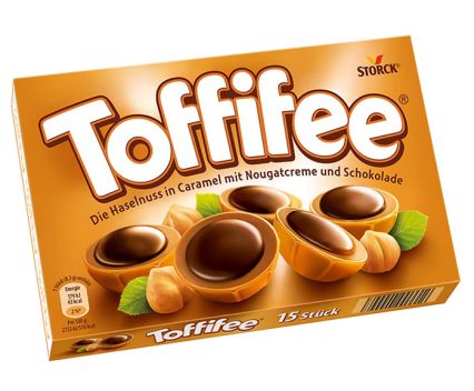Шоколадови бонбони Toffifee 125 г