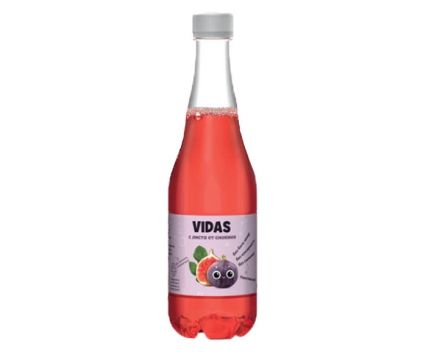 Газирана Напитка VIDAS с Листа от Смокиня 1 л