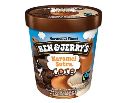 Сладолед Karamel Sutra Core Ben & Jerry's 465 мл