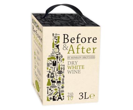 Бяло Вино Before & After Кутия 3 л