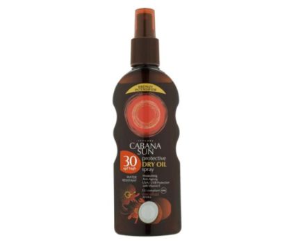 Слънцезащитно сухо олио Cabana Sun SPF 30 200 мл