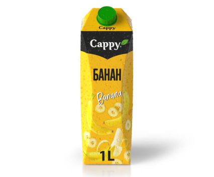 Плодова Напитка Cappy Банан 20% 1 л