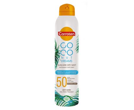 Слънцезащитен спрей мист Carroten Coconut Dreams SPF 50 200 мл