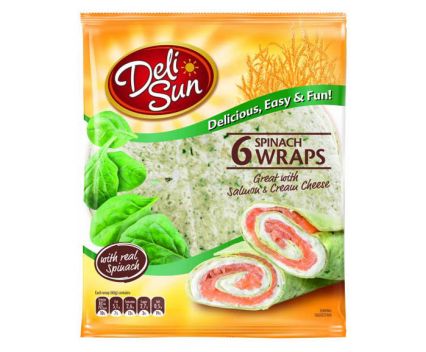 Тортили Deli Sun спаначени 23.5 см 6 бр